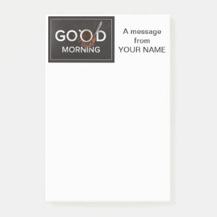 Gute Morgencoffee-Brand Post-It-Notizen Post-it Klebezettel