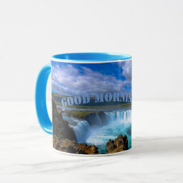 Gute morgendliche natürliche Kaffeebeuge Tasse