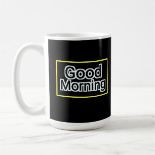 Gute morgendliche Tasse - positives Zitat Kaffee C
