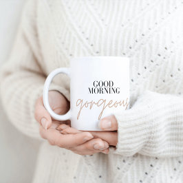 Gute Morgengraue Tasse
