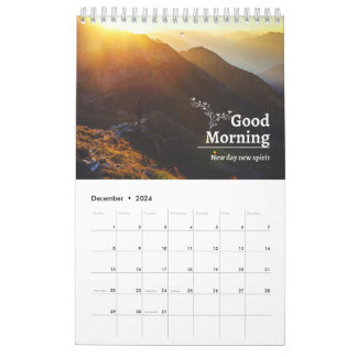 Gute Morgennatur Kalender