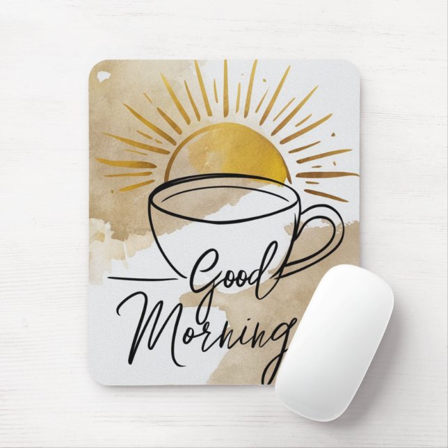 Gute Morgenpost Mousepad (Mit Mouse)