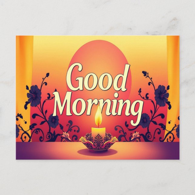 Gute Morgenpost Postkarte (Vorderseite)
