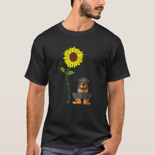 Gute Morgensonne Liebe meine Rottweiler Hund Mama T-Shirt