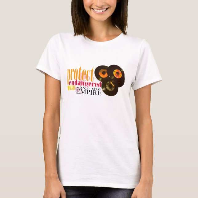 Gute Musik ist in der Gefahr T-Shirt (Vorderseite)