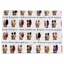 Gute Muttertagsfarbe Drucke große Geschenktasche