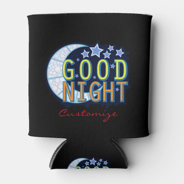 Gute Nacht Crescent Moon Thunder_Cove Dosenkühler (Vorderseite)