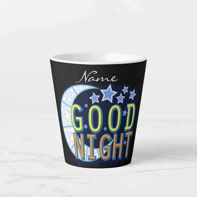 Gute Nacht Crescent Moon Thunder_Cove Milchtasse (Vorderseite)