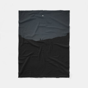 Gute Nacht Erde Fleecedecke