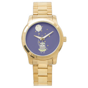 Gute Nacht mit dem Mond Armbanduhr