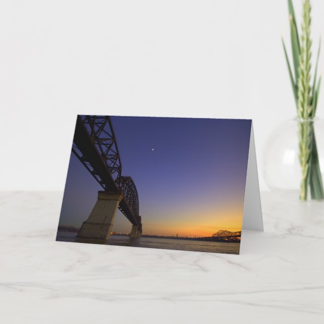 Gute Nacht Mond Karte (Vorderseite)