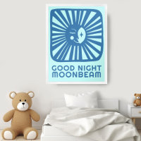 Gute Nacht Mondlicht Niedlich Moon Kinderzimmer Zi