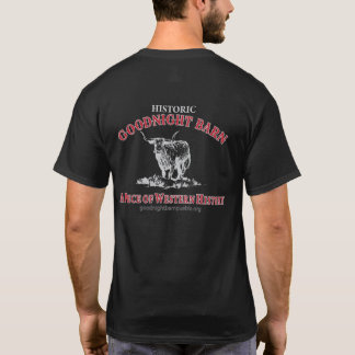 Gute Nacht Scheune Dunkles T-Shirt