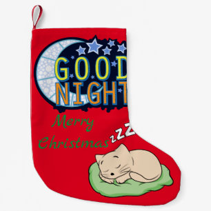 Gute Nacht Schlafküche Thunder_Cove Kleiner Weihnachtsstrumpf