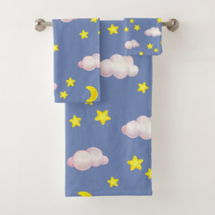 Gute Nacht Sky Badhandtuch Set
