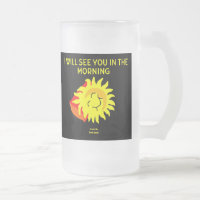 Gute Nacht Sonne Große Mattierte Tasse