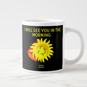 Gute Nacht Sun Jumbo-Tasse