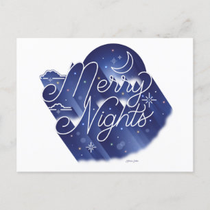 Gute Nächte / Postkarte