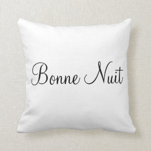 gute Nachtkissen bonne nuit Kissen