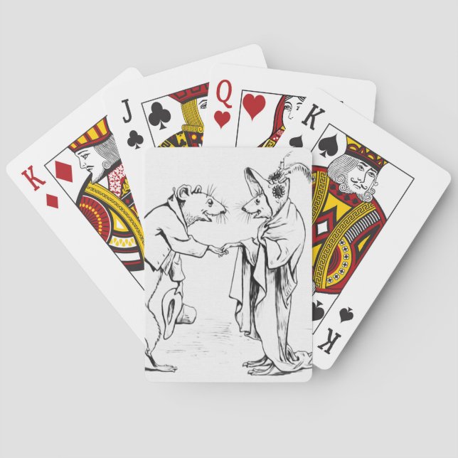 Gute Nachtmäuse Spielkarten (Rückseite)