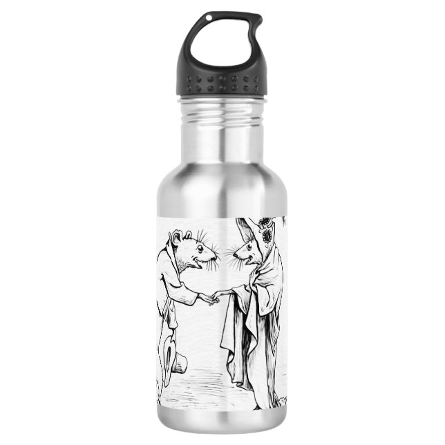 Gute Nachtmäuse Trinkflasche (Vorderseite)