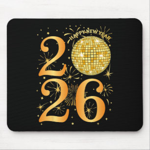 Gute neue Jahre Feuerwerke 2026 Neujahrsfest Mousepad