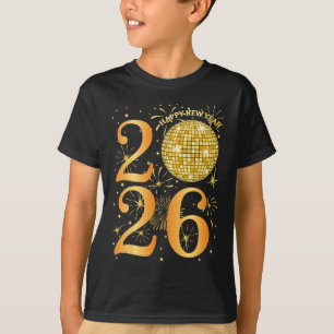 Gute neue Jahre Feuerwerke 2026 Neujahrsfest T-Shirt
