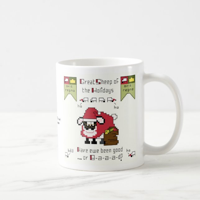 Gute oder B-a-a-a-d WeihnachtsTasse Kaffeetasse (Rechts)