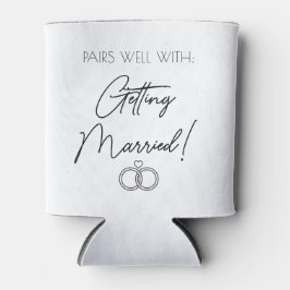 Gute Paare mit: Minimalistische Ringe heiraten Dosenkühler