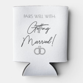 Gute Paare mit: Minimalistische Ringe heiraten Dosenkühler