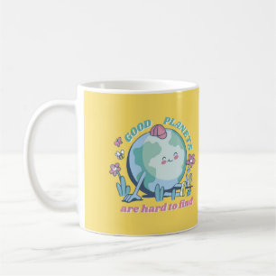 Gute Planeten sind schwer zu finden Earth Day Tass Kaffeetasse