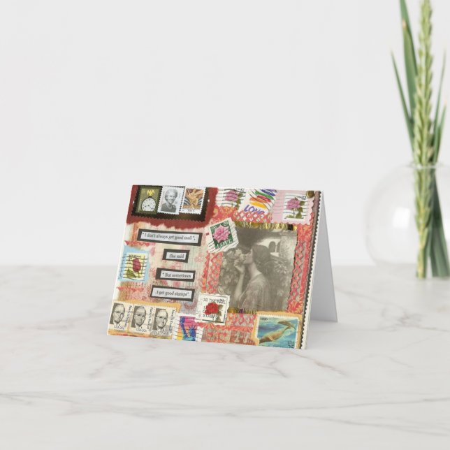 Gute Post Notecard durch Mary Dunham Walters Karte (Vorderseite)