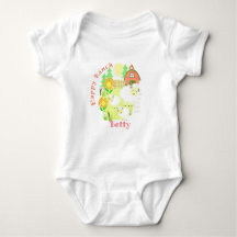 Gute Ranch Sheep. Personalisiert. Baby Bodysuit