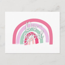 Gute Regenbogen Postkarte