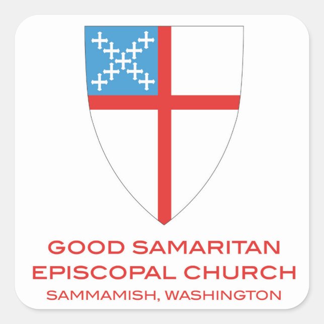Gute Sam Episcopal Church Sammamish Stickers (Vorderseite)