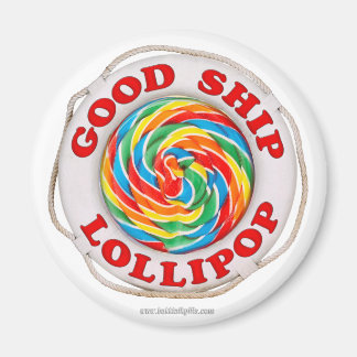 Gute Schiff Lollipop ... Magnet