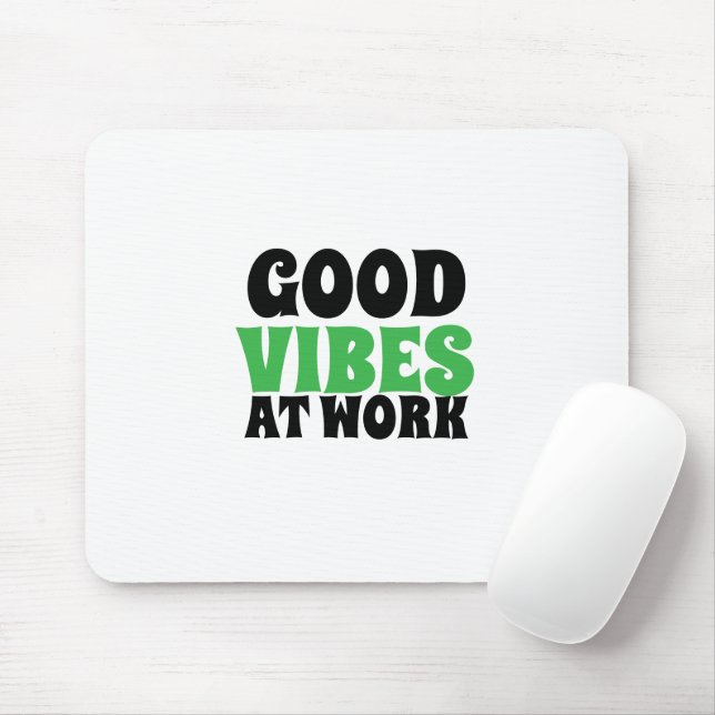 GUTE SCHWINGUNGEN BEI DER ARBEIT  MOUSEPAD (Mit Mouse)