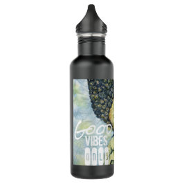 Gute Schwingungens-Buddha-Kunst-rostfreie Trinkflasche