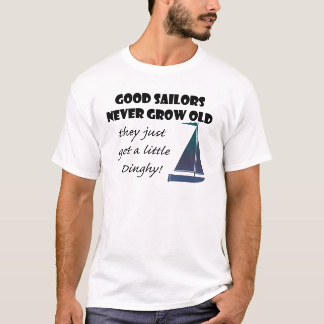 Gute Seeleute alt nie gewachsen, Spaß-T - Shirt (Vorderseite)