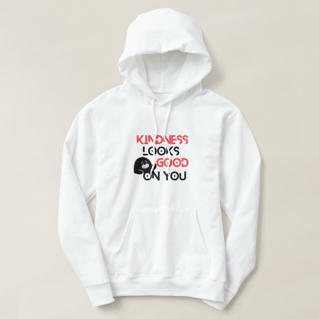 Güte Sieht Gut Aus An Dir Kapuzenpullover  Hoodie (Design vorne)