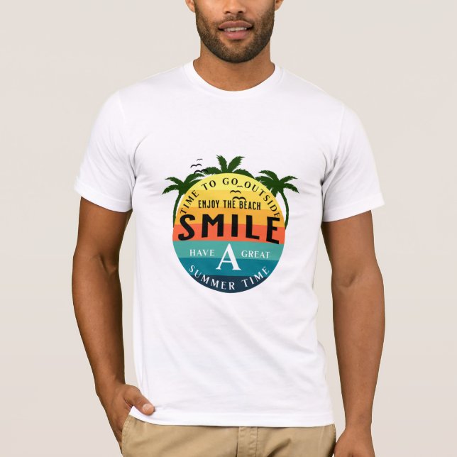 Gute Sommerzeit T-Shirt (Vorderseite)