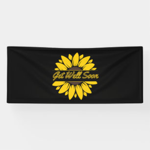 Gute Sonnenblumen 2.5x6 Vinyl Banner