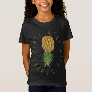 Gute Spielregeln mit anderen auf dem Kopf Ananas H T-Shirt