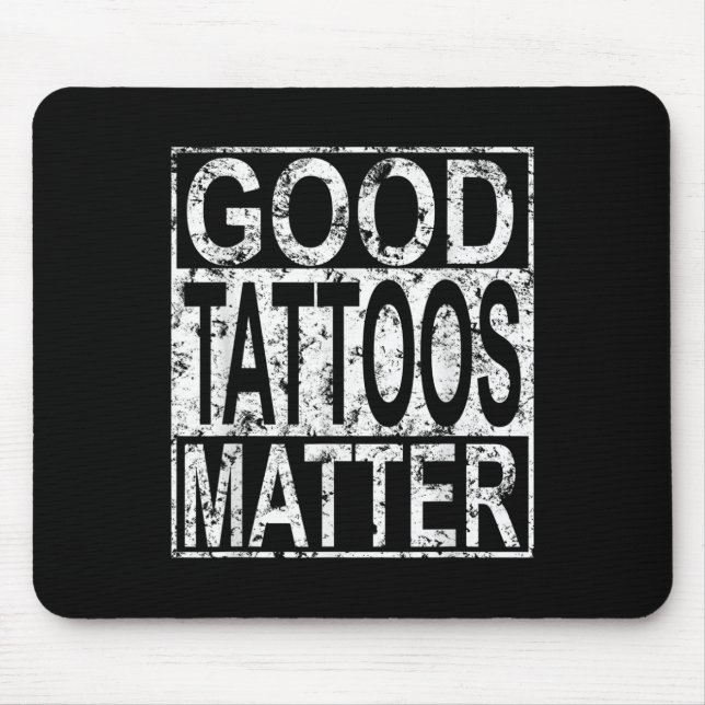 Gute Tattoos Traditioneller Tattooer Funny Tattoo  Mousepad (Vorne)