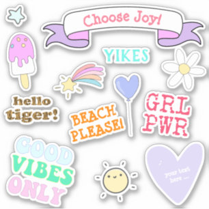 Gute Tiere nur - VSCO Girls Aufkleber