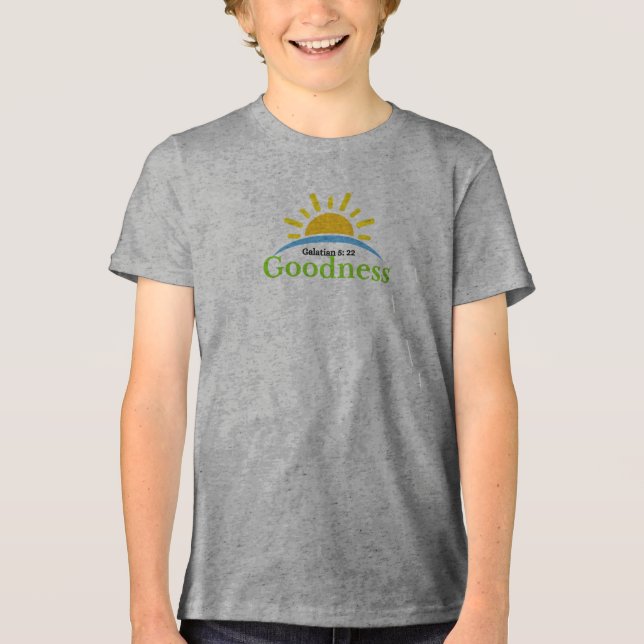 Güte Tri-Blend Shirt (Vorderseite)