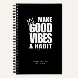 GUTE VIBEN ZU EINEM HABIT MACHEN | SpiralNotebook Notizbuch