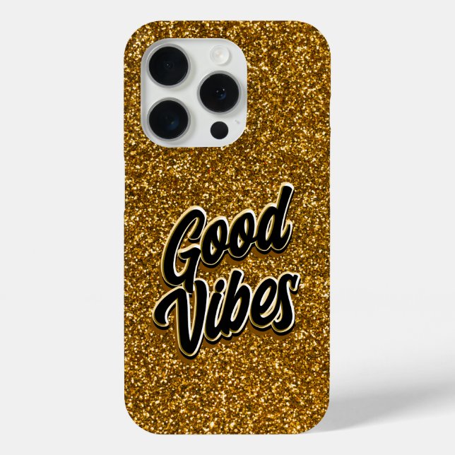 Gute Vibes Case-Mate iPhone Hülle (Rückseite)