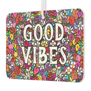Gute Vibes Floral Autolufterfrischer