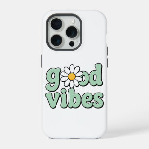 Gute Vibes Gänseblümchen-Handyhülle iPhone 15 Pro Hülle